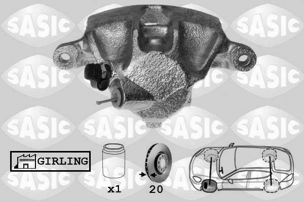 SASIC SCA0048 Brzdový třmen