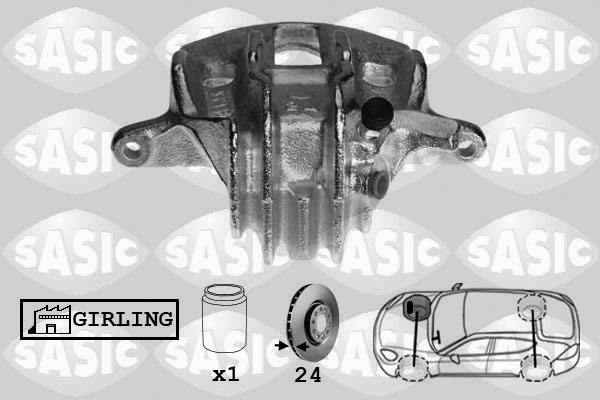 SASIC SCA0075 Brzdový třmen