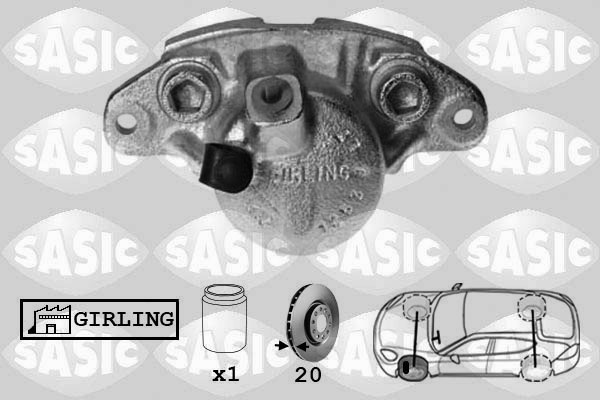 SASIC SCA4004 Pinza freno-Pinza freno-Ricambi Euro