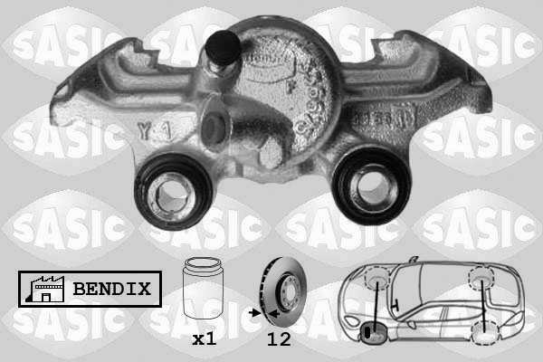 SASIC SCA4032 Pinza freno