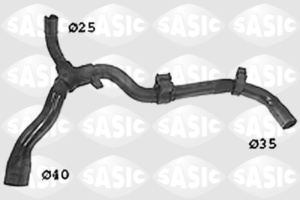 SASIC SWH0337 Flessibile radiatore-Flessibile radiatore-Ricambi Euro