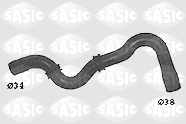 SASIC SWH0422 Flessibile radiatore-Flessibile radiatore-Ricambi Euro