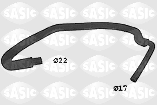 SASIC SWH0461 Flessibile radiatore-Flessibile radiatore-Ricambi Euro