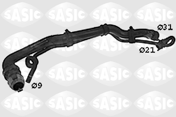 SASIC SWH0473 Flessibile radiatore-Flessibile radiatore-Ricambi Euro