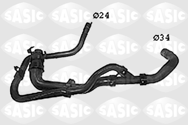 SASIC SWH0485 Flessibile radiatore