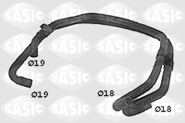 SASIC SWH4175 Flessibile radiatore-Flessibile radiatore-Ricambi Euro