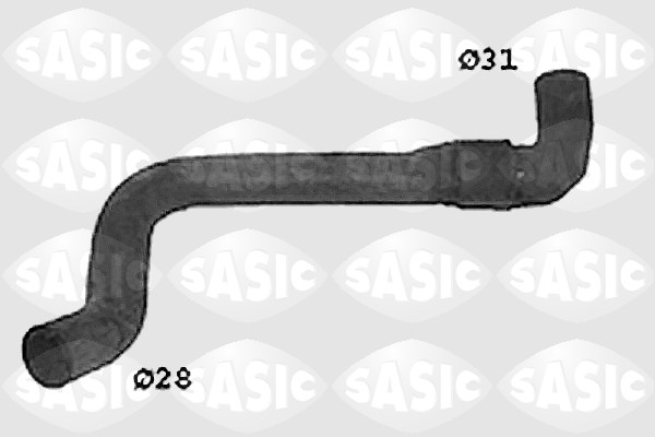 SASIC SWH4257 Flessibile radiatore-Flessibile radiatore-Ricambi Euro