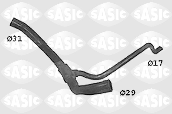SASIC SWH4315 Flessibile radiatore-Flessibile radiatore-Ricambi Euro