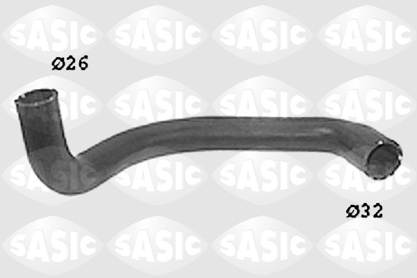 SASIC SWH6692 Flessibile radiatore-Flessibile radiatore-Ricambi Euro