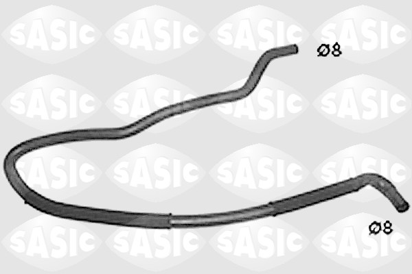 SASIC SWH6839 Σωλήνας ψυγείου for OPEL