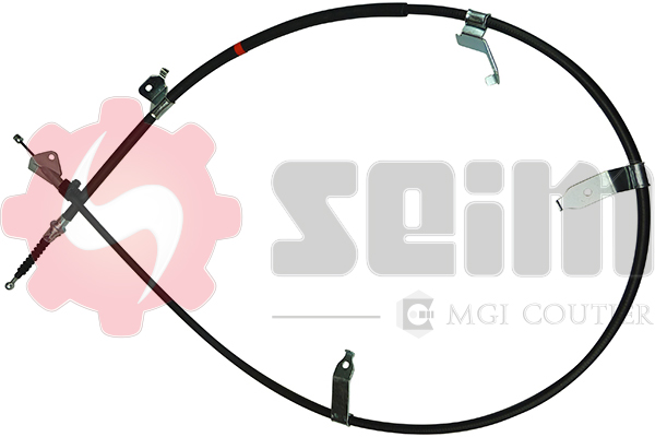 SEIM 555125 Cable Pull, parking brake