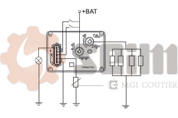 Kontrollenhet, glödstiftsystem reservdelar Autofrance AB
