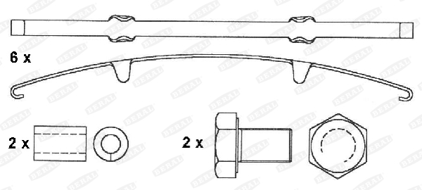 BERAL BCV29030BK комплект...