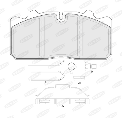 BERAL BCV29088TK комплект...