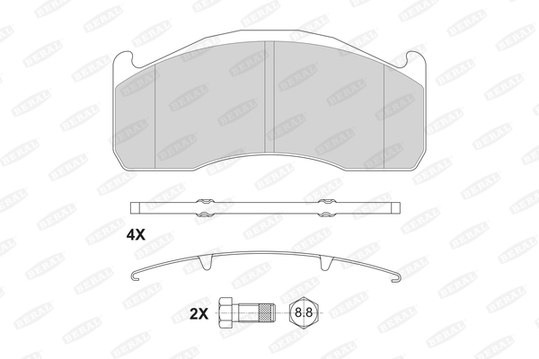 BERAL BCV29151TK комплект...