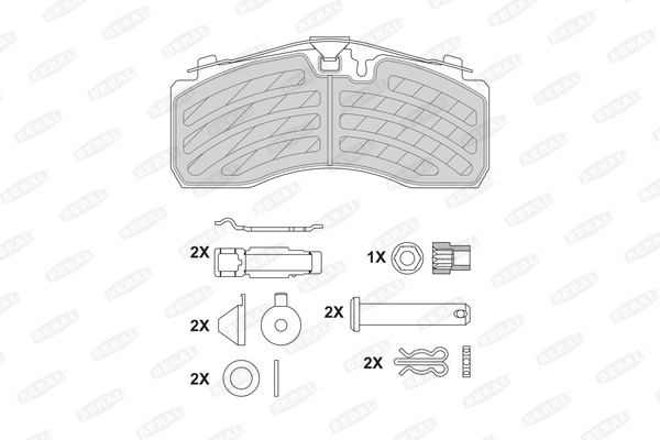 BERAL BCV29257TK комплект...