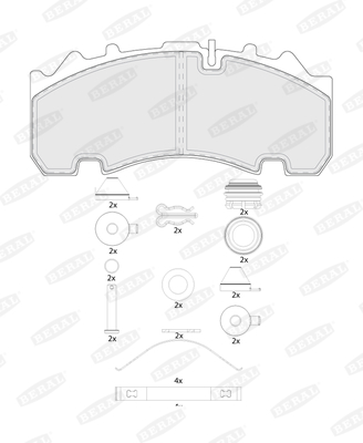 BERAL BCV29263TK комплект...