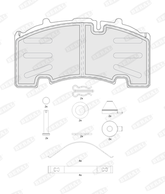 BERAL BCV29264TK комплект...