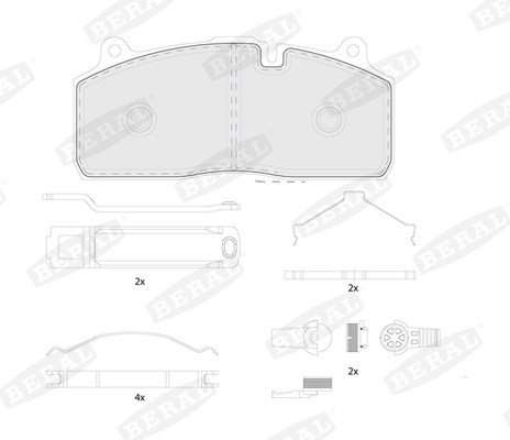 BERAL BCV29274TK комплект...