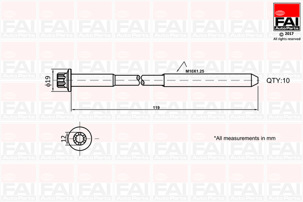 FAI AutoParts B1321...