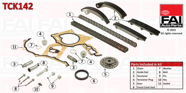 FAI AutoParts TCK142 Kit...