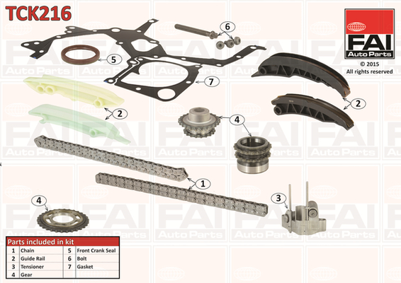 FAI AutoParts TCK216 Kit...