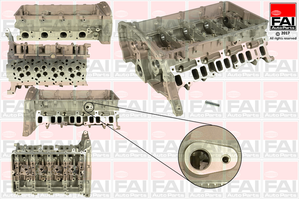 FAI AutoParts BCH019 Κυλινδροκεφαλή for FORD