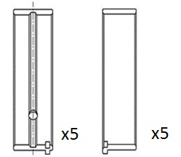FAI AutoParts BM1000-050 Ložisko kľukového hriadeľa