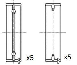 FAI AutoParts BM1003-025 Ložisko kľukového hriadeľa