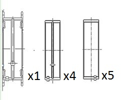 FAI AutoParts BM1010-050 Ložisko kľukového hriadeľa