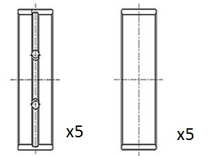 FAI AutoParts BM1027-050 Ložisko kľukového hriadeľa
