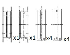 FAI AutoParts BM1040-025 Ložisko kľukového hriadeľa