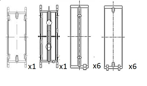 FAI AutoParts BM1064-STD Ložisko kľukového hriadeľa