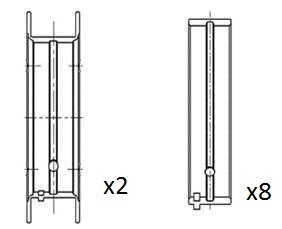 FAI AutoParts BM1065-050 Ložisko kľukového hriadeľa