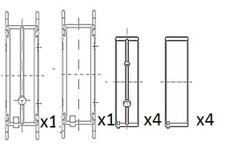 FAI AutoParts BM1068-025 Ložisko kľukového hriadeľa