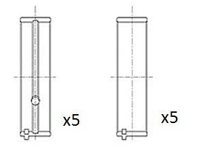 FAI AutoParts BM1130-025 Ložisko kľukového hriadeľa