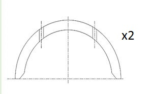 Thrust Washer, crankshaft