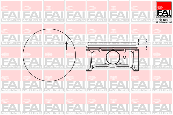 FAI AutoParts PK18-050 Πιστόνι for FORD MORGAN