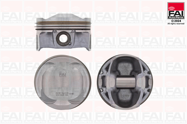 FAI AutoParts PK251-000 Piston for CITROËN DS FIAT JEEP OPEL PEUGEOT TOYOTA VAUXHALL