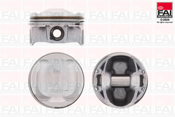FAI AutoParts PK251-050 Piston for CITROËN DS FIAT JEEP OPEL PEUGEOT TOYOTA VAUXHALL