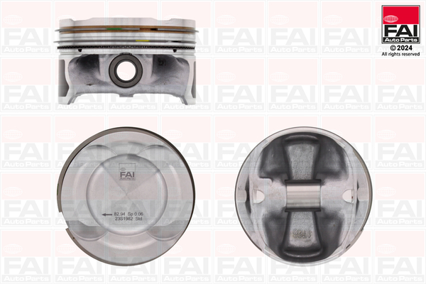FAI AutoParts PK316-000 Piston for MERCEDES-BENZ