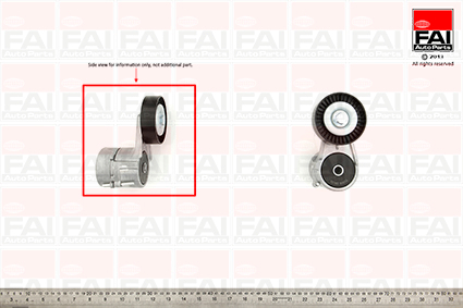 FAI AutoParts T1008 Βραχίονας σύσφιγξης, ιμάντας for OPEL SAAB VAUXHALL