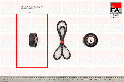 FAI AutoParts TBK102 Sada ozubeného remeňa