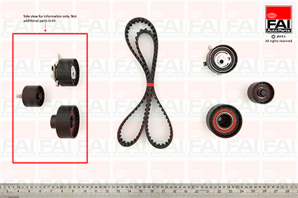 FAI AutoParts TBK149 Σετ οδοντωτού ιμάντα for FORD
