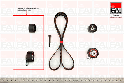 FAI AutoParts TBK433 Sada ozubeného remeňa