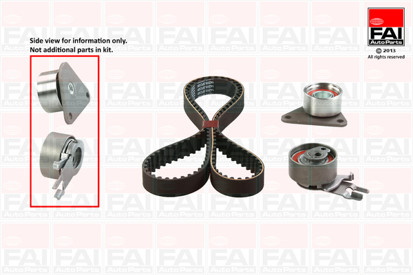 FAI AutoParts TBK478 Σετ οδοντωτού ιμάντα for FORD VOLVO VOLVO ASIA