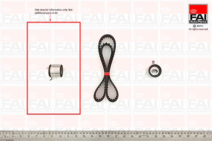 FAI AutoParts TBK61 Timing Belt Kit for CHEVROLET DAEWOO