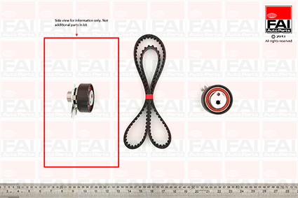 FAI AutoParts TBK76 Timing Belt Kit for SEAT VW