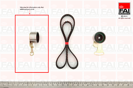 FAI AutoParts TBK81 Timing Belt Kit for FSO LOTUS MG ROVER