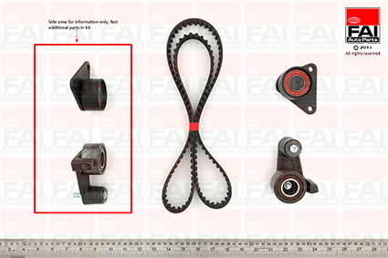 FAI AutoParts TBK83 Timing Belt Kit for RENAULT VOLVO